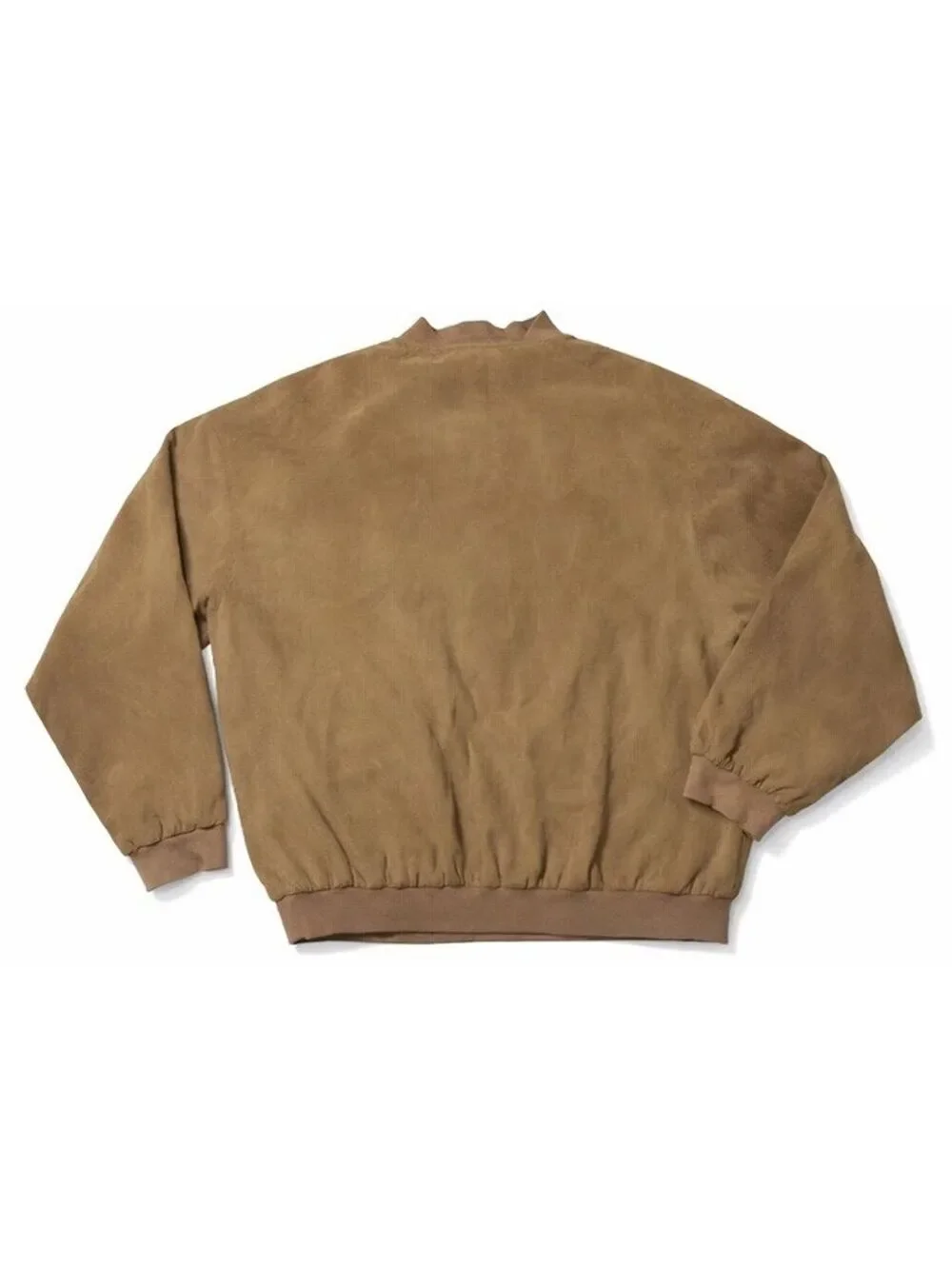 Norm Thompson Brown Suede Bomber Jacket XL